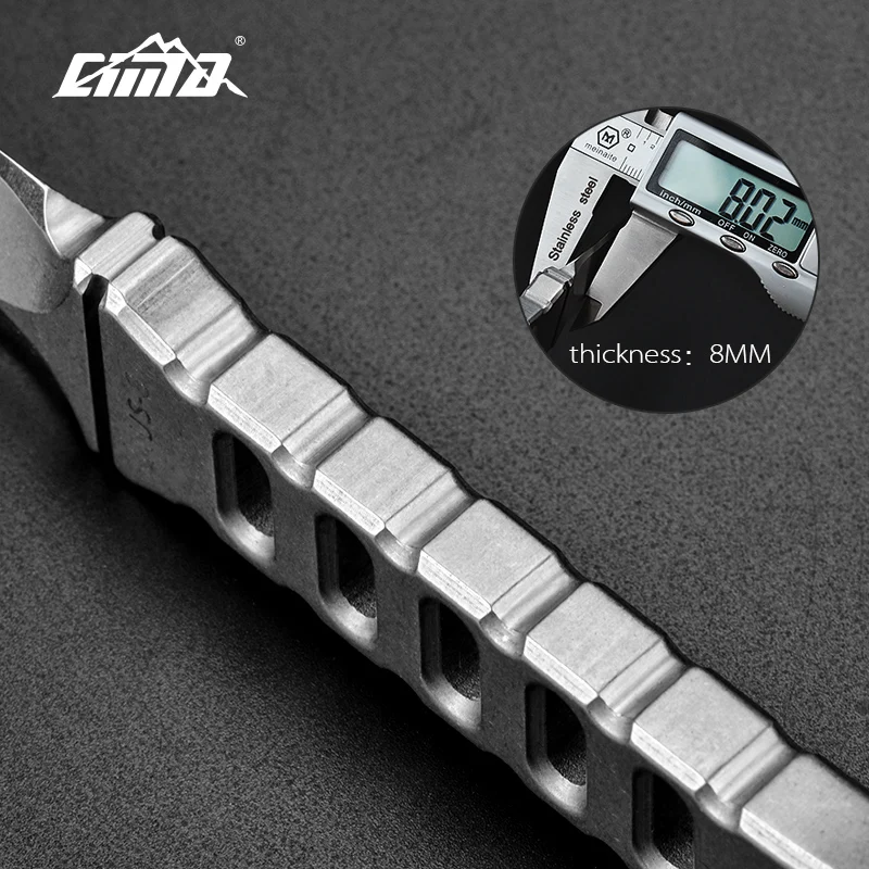 CIMA-G898 AUS-8 высокой твердости Дайвинг нож Полный Тан выживания фиксированным лезвием охотничий нож K оболочка, 8 мм толщина