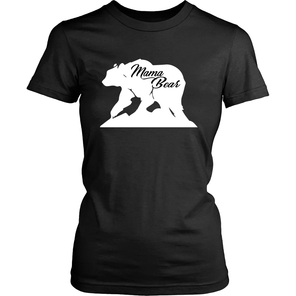 Mom T Shirt Proud Mother Womens Mama Bear T-shirt Funny Day Men Print Cotton O Neck Shirts top tee | Мужская одежда