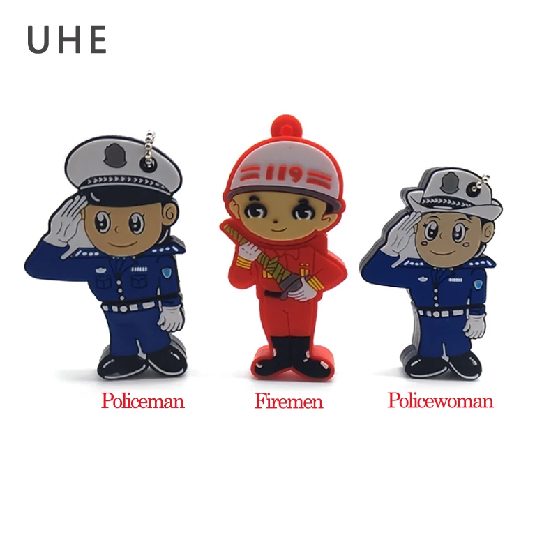 

Флеш-накопитель usb в виде полицейского, 4 ГБ, 8 ГБ, 16 ГБ, 32 ГБ, 64 ГБ