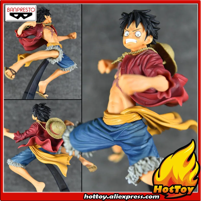 Banpresto WORLD FIGURE Колизей Zoukeiou BWFC специальная коллекция фигурка-Обезьяна Д. Луффи из "ONE PIECE"