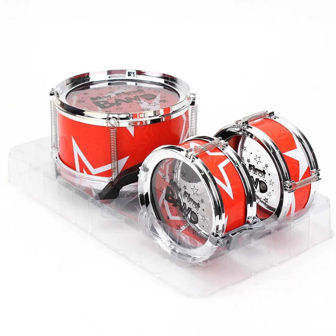 Детский барабан красный синий для детских игрушек|drum kit|toy drum kitdrum set |