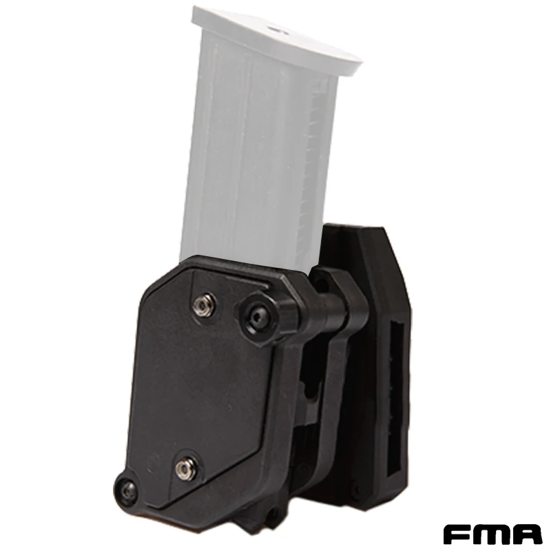 Black FMA IPSC мультиугольная скорость подсумок для журналов регулировка скорости стрелок пистолетный мешочек многоугольная скорость страйкбол Шестерня кобура для обоймы - Цвет: Black