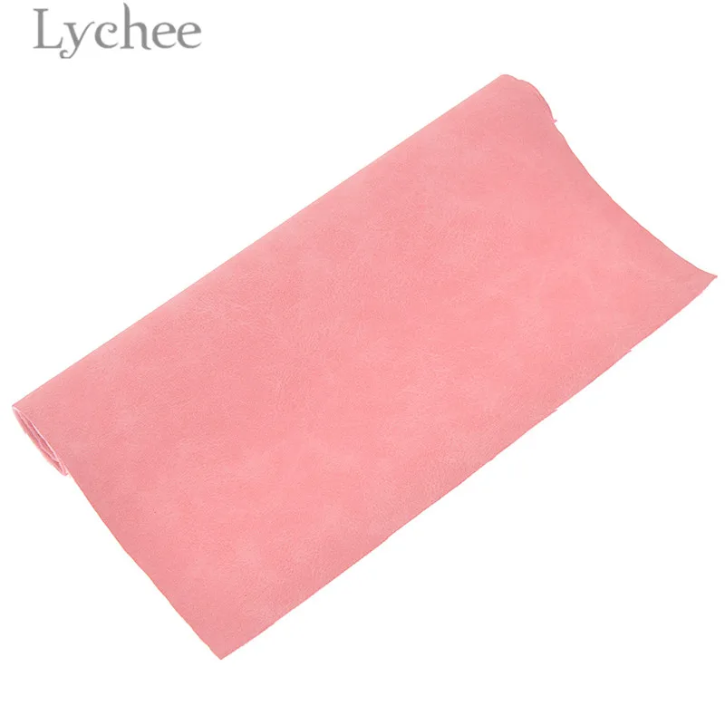 5 Lychee Life 21x29 см A4 искусственная замша PU ткань многоцветный Водонепроницаемый Синтетическая Кожа DIY материал для сумки ремни одежды - Цвет: 5