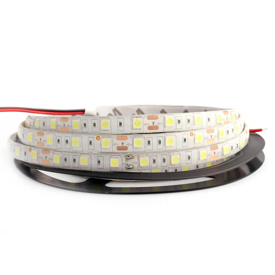 Светодиодная лента 12 В светильник RGB не водонепроницаемый 60 светодиодов/м 5050 1 м 5