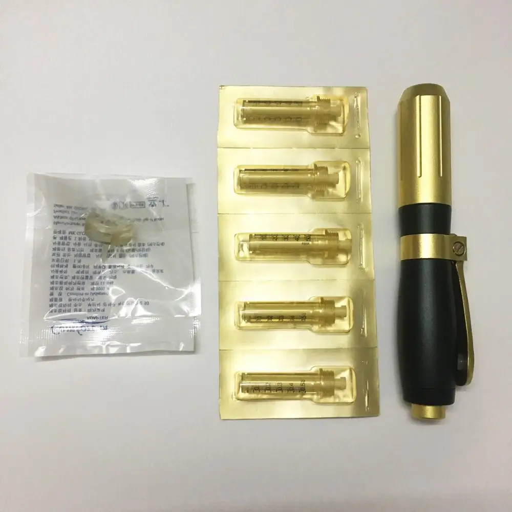 hyaluronic pen 0,5 мл гиалуроновая ручка с 5 шприцами 1 иглой распылитель сыворотка гиалурон инъекции ручка для удаления морщин Подтяжка кожи против старения - Цвет: hyaluronic pen
