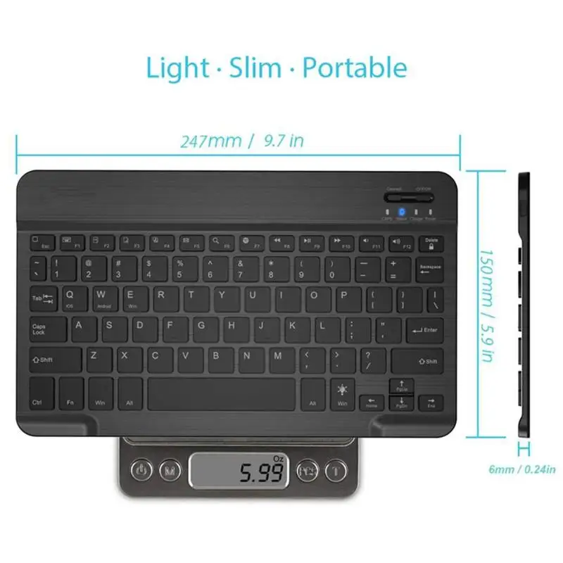 EN Backlight to T510 Bluetooth беспроводная Магнитная клавиатура для планшета с защитным чехлом для samsung Galaxy Tab A 10,1 T510/T515/S5e SM-T720 - Цвет: EN Backlight to T510
