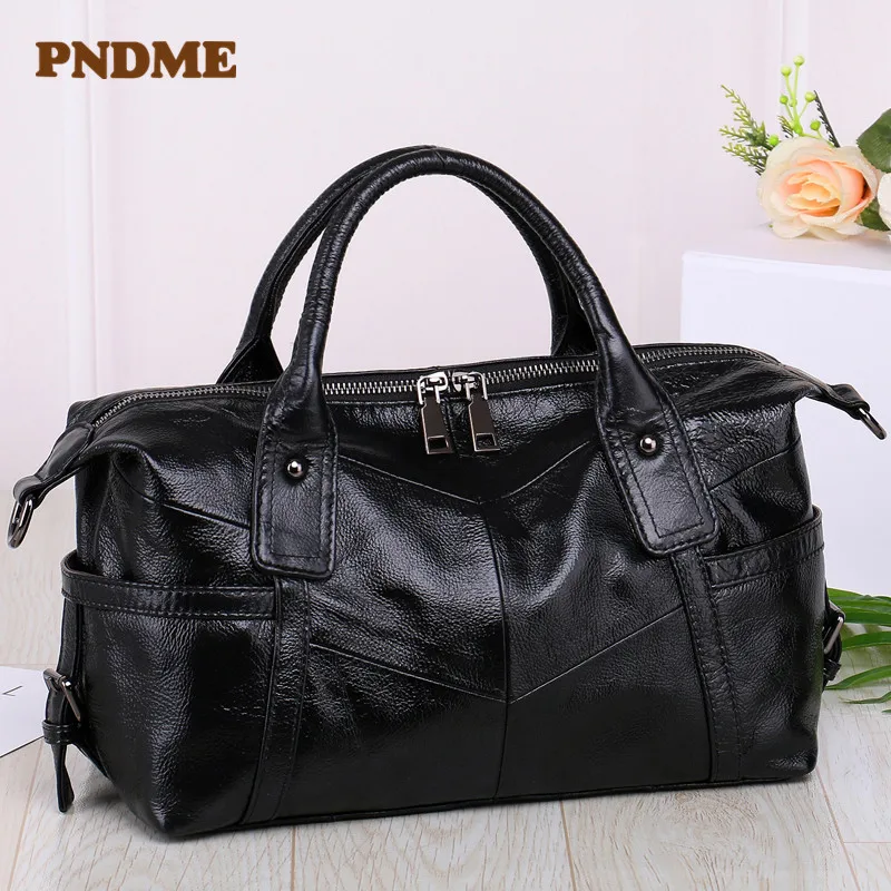 High quality fashion head layer cowhide handmade lady's bag cross-body bag lady's single shoulder bag lady's handbag
