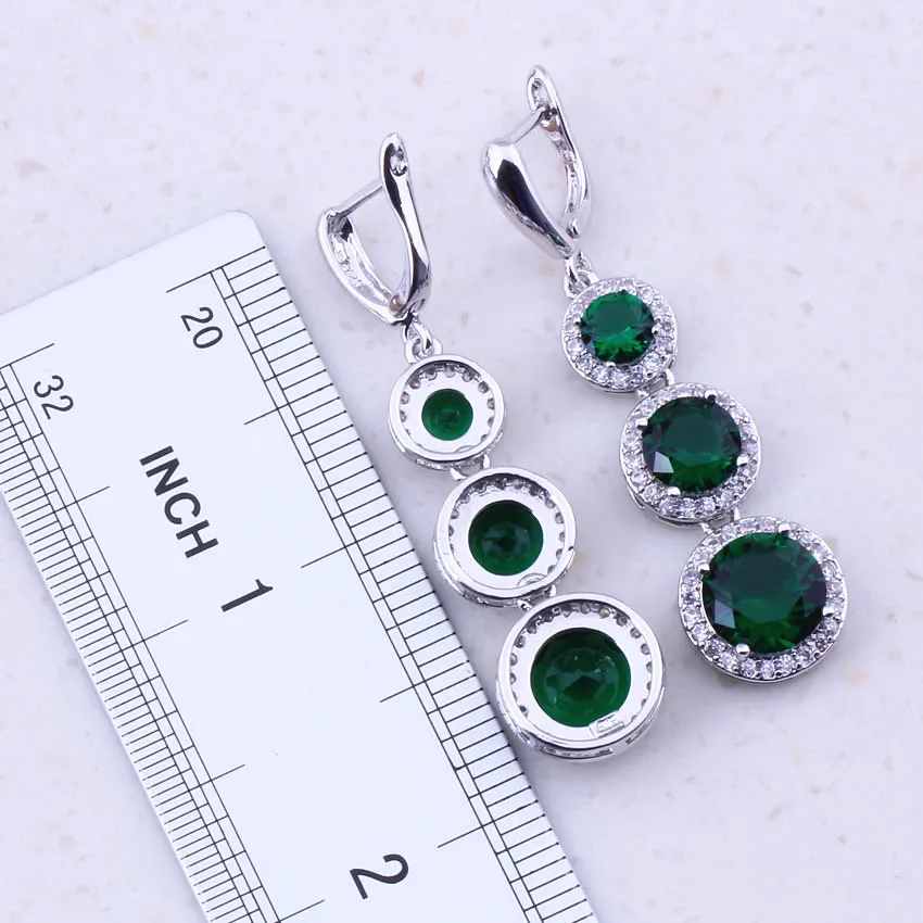 Женский ювелирный комплект из колье и серёг серебра 925 пробы|jewelry sets for women|silver jewelry