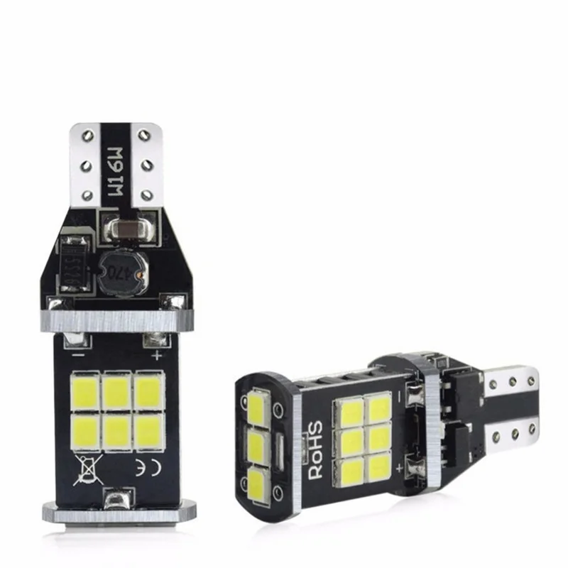 

AutoEC 2x921 912 T15 W16W WY16W светодиодные лампы CANBUS безошибочные автомобильные фонари заднего хода поворота # LC11