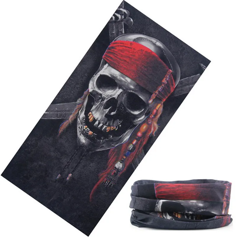 Новинка 2017 года Флисовая Повязка На Голову Multi функциональный череп Magic Tube