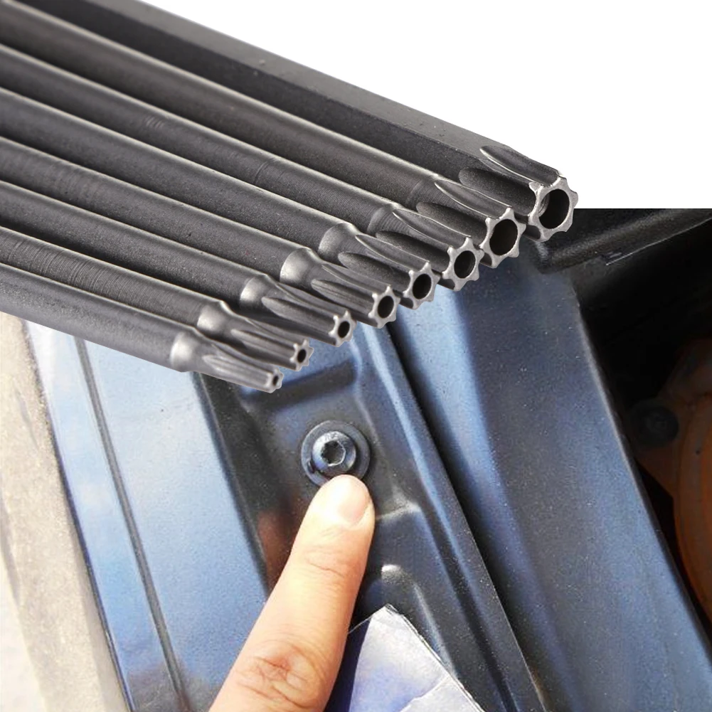 8 шт./компл. 100 мм Магнитная отвертка Torx электрическая стальная ручные инструменты