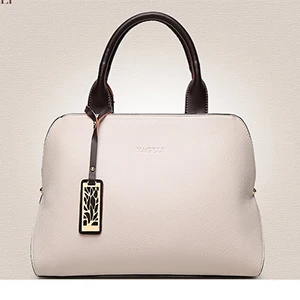 Бежевый Bolsos Mujer, дизайнерская женская сумка из натуральной кожи, высокое качество, роскошная женская сумка Boston, сумка через плечо, ручная сумка, бежевые/красные - Цвет: Бежевый