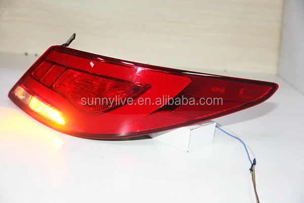 Для hyundai Verna Solaris светодиодный задний фонарь 2010-13 лет YZ type