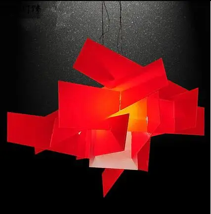 Италия Foscarini акрилосветодиодный Светодиодная лампа E27 90 260 В подвесной светильник