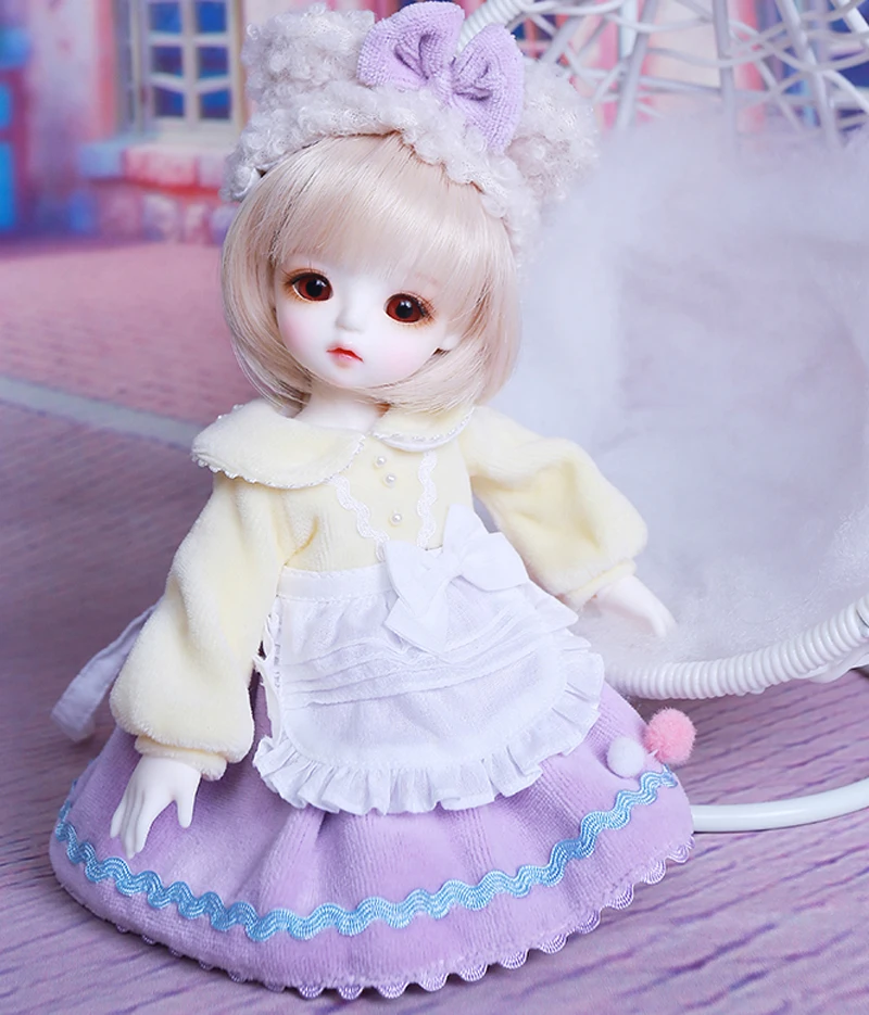 Полный набор, Новое поступление 1/6, кукла BJD, модная милая кукла Lina с глазами из стекла, подарок на день рождения, Рождество