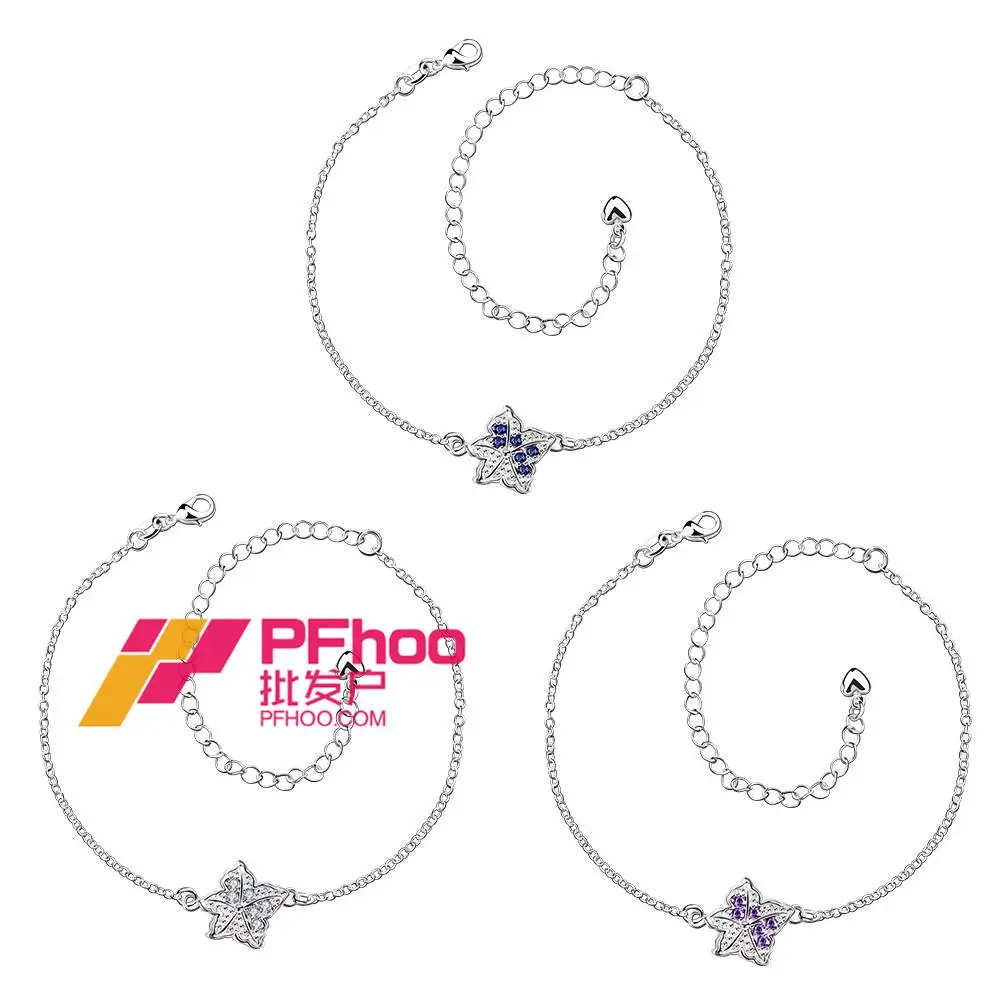 Браслеты для пляжа с изображением растений кожаные из стекла узором в виде