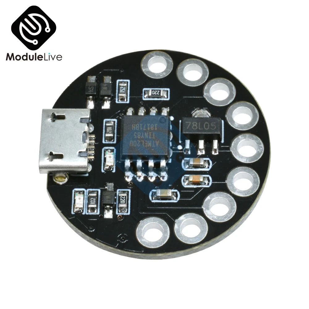 Micro USB LilyTiny LilyPad ATtiny85 макетная плата носимый модуль для Arduino программируемый SRAM Digispark CJMCU устройство Nano