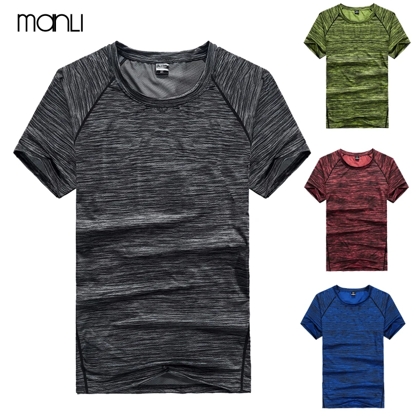 Мужская быстросохнущая футболка летняя для активного отдыха альпинизма походов