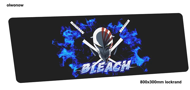 BLEACH Коврик для мыши лучший компьютерный геймерский коврик для мыши 800x300x2 мм padmouse подарки коврик для Мыши Эргономичный гаджет офисный стол коврики