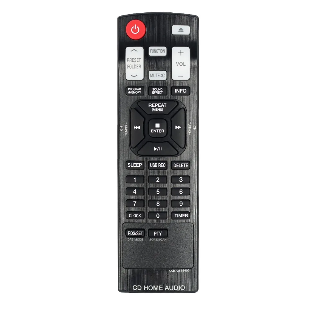 Новый пульт дистанционного управления подходит для Lg AKB73656403 Dab радио Mini Hifi