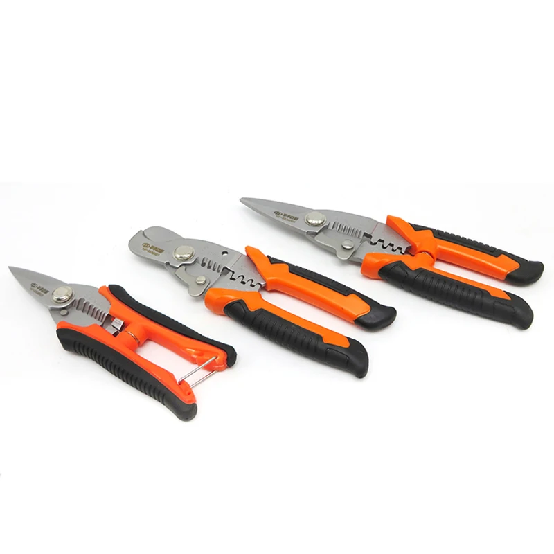 

High quality Wire Stripper Cable Multifunctional Scissor Cutter Electrician Cutting Pliers Hand Tool