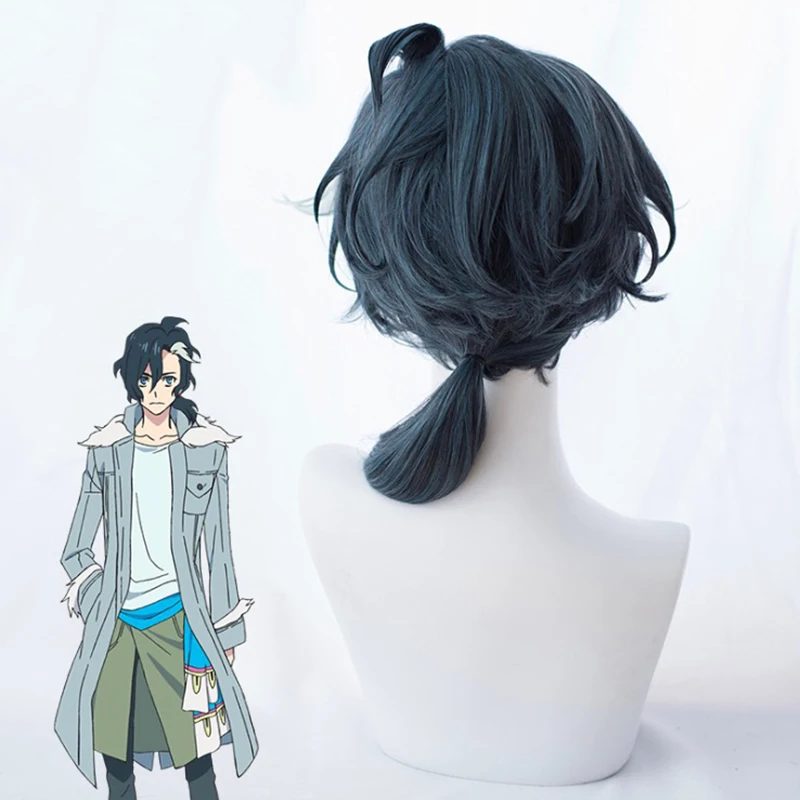 Парик для косплея аниме Sirius the Jaeger Yuliy термостойкий синтетический Хэллоуина
