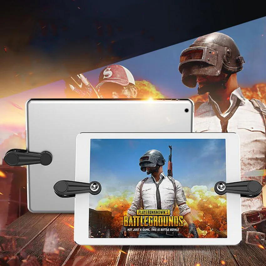 2 шт. для PUBG Mobile для сенсорного геймпада, джойстик, игровой триггер, шутер, контроллер, кнопка огня, ключ Aim для iPad