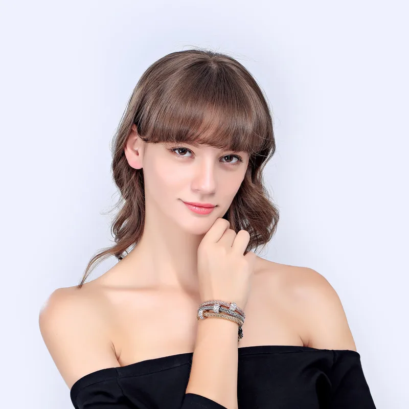 Modyle Boho 3 шт./компл. украшения & Браслеты с кристаллами Золотое Цвет обертывающий