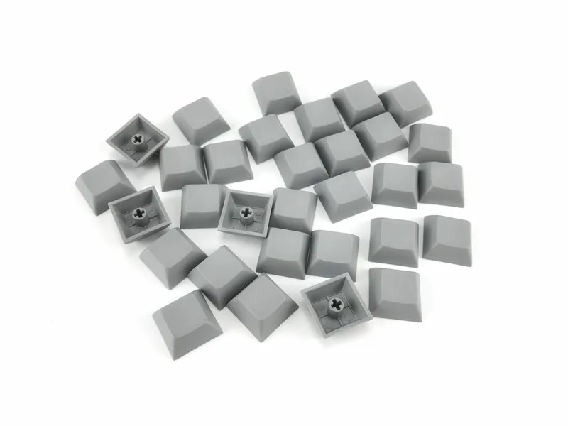 Ergodox pbt колпачки белый черный серый dsa pbt пустые колпачки для ergodox Механическая игровая клавиатура dsa профиль