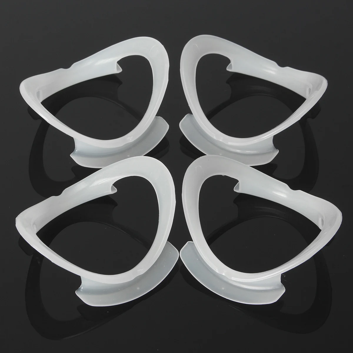 4 шт. часы Ya рот белый O-shape открывалка Ретрактор для щек, губ Ортодонтическая скобка открывалка расширитель Отбеливание Зубов Стоматологический материал
