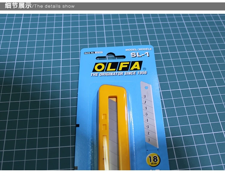 2021 Time-limited Real 100% Cotton Japan Original Installation Import Olfa R Sl - 1 18 Mm Large Dielectric Knife | Дом и сад