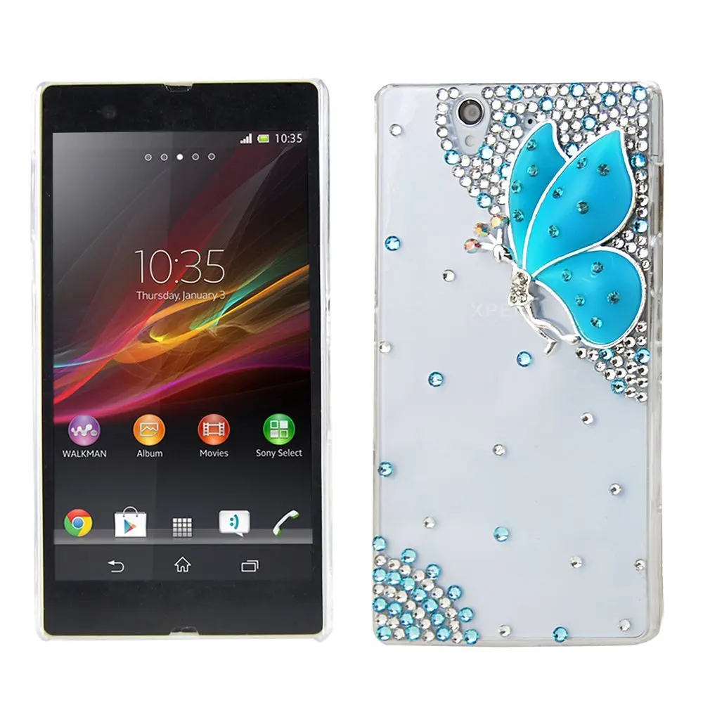 Прозрачные чехлы для телефонов с бриллиантами Sony Xperia M4 AQUA L1 L2 L3 E5 E4 E3 M5 1 10 2 XA1 XA XA2