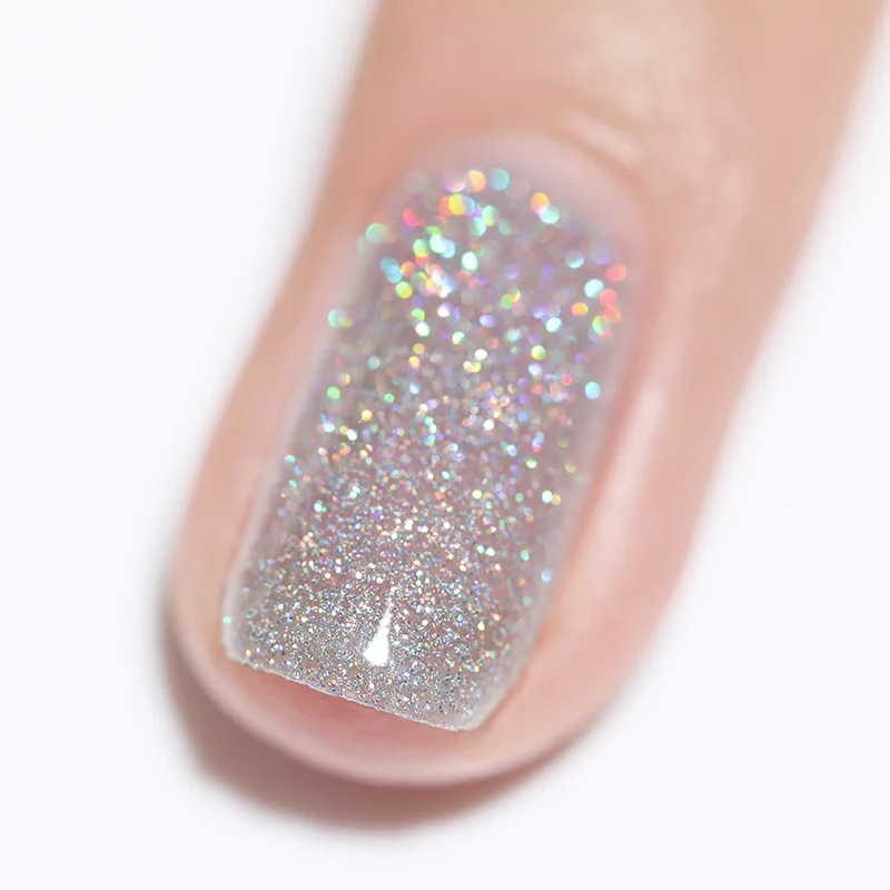 BORN PRETTY 6 мл голографический Блеск Гель-лак Bling Laser Soak Off UV Гель-лак для нейл-арта дизайн