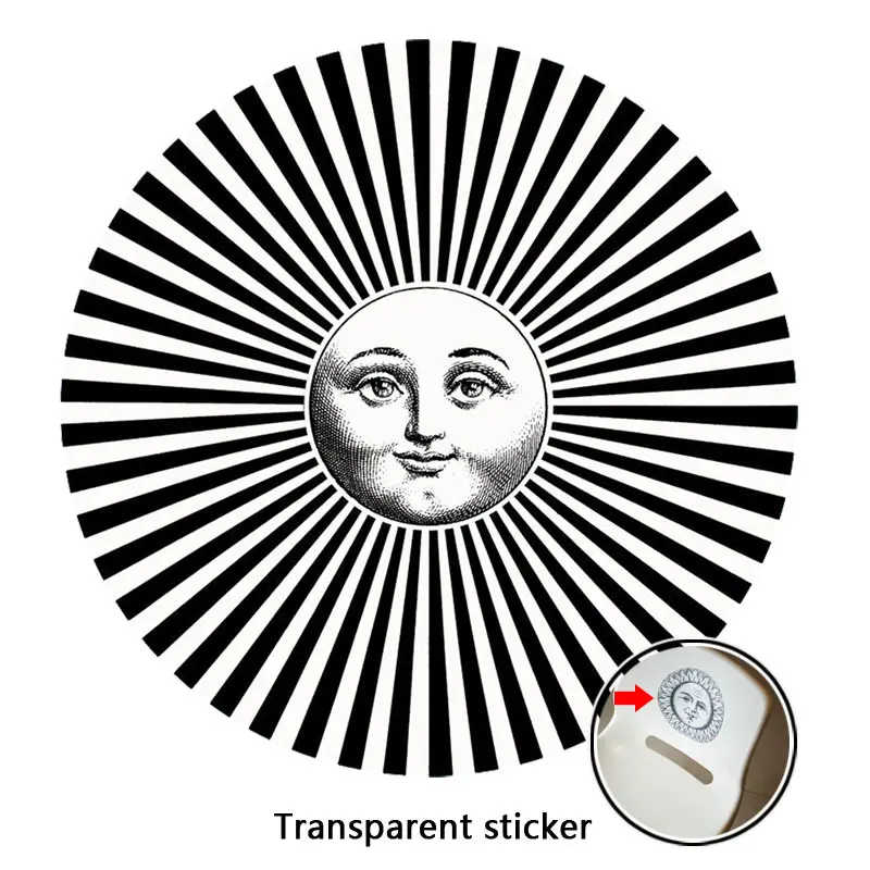 NO.169-196 дизайнерские обои Fornasetti, прозрачные наклейки на стену для украшения стен, гостиной, 1 шт - Цвет: 176
