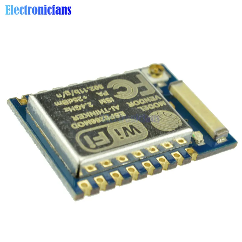 ESP8266 ESP07 ESP-07 Wi-Fi пульт дистанционного управления, Серийный порт, беспроводной приемопередатчик, модуль 2,4 ГГц, 3,3 В для Arduino Uno, подлинность, гарантия