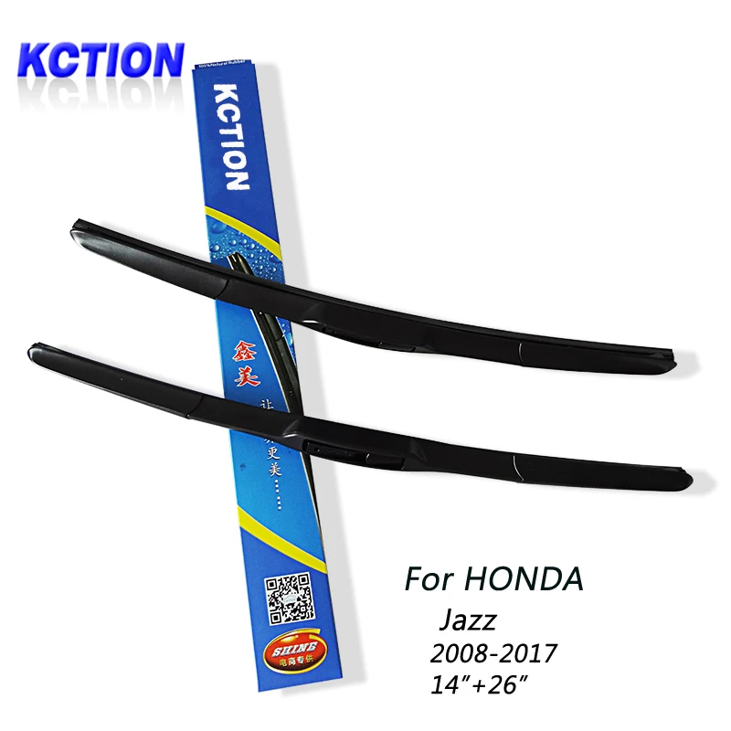 Щетка стеклоочистителя для лобового стекла автомобиля HONDA JAZZ (2008-2017) 14 &quot+ 26&quot