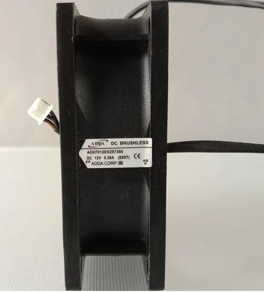 Оригинал для ADDA AD07012DX257300 DC 12V 0.35A 7025 70x70x25 мм Acer EV S21T D200 Вентилятор охлаждения