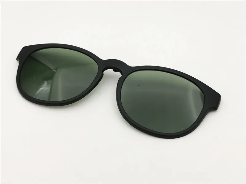 black lenses Модель No TJ001 Одиночная клиппинг TAC поляризованные wayframe солнцезащитные очки линзы для близорукости дальнозоркости очки дополнительные клип на солнцезащитные очки - Цвет линз: black lenses
