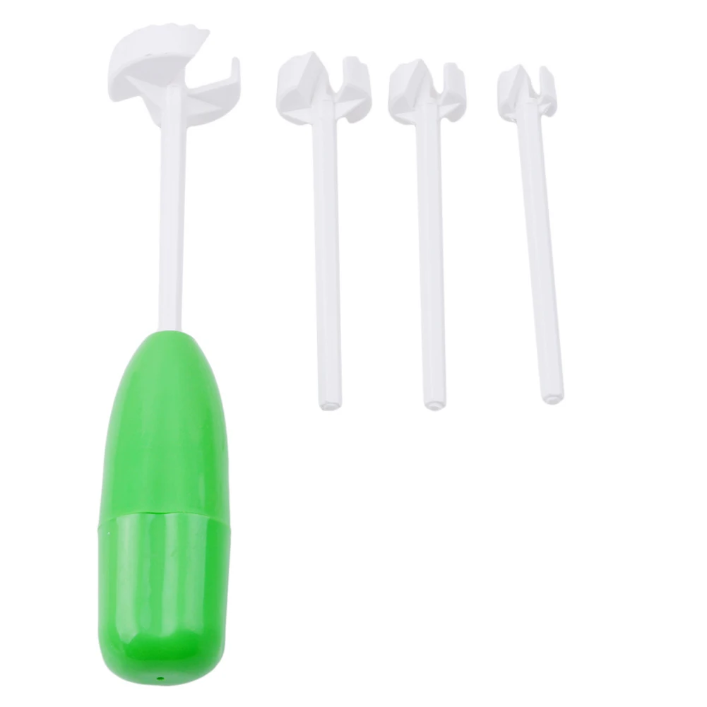 

4PCS/SET Vegetable Spiral Cutter Replaceable Head Vegetable Cutter Digging Core Kitchen Tool WXV Sale