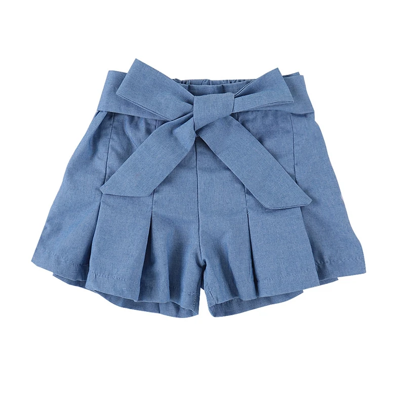 Летняя детская одежда для девочек Топ без бретелек с желтым цветком + свободные