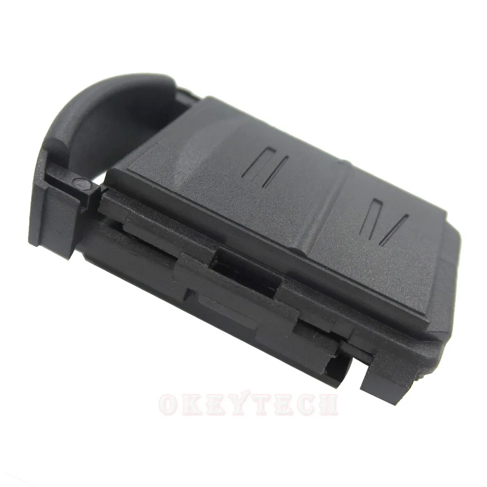 OkeyTech 2 кнопки дистанционного ключа чехол оболочка для Vauxhall Meriva комбо замены Opel