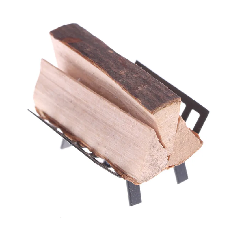 

1/12 кукольный домик мебель металлическая стойка с дровами для гостиной камин Ограниченная Коллекция для кукольного дома украшения