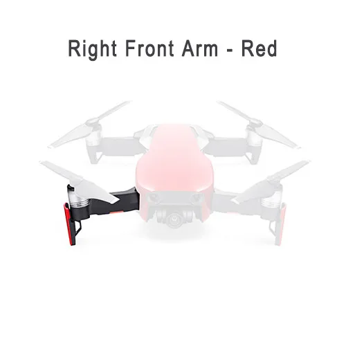 Right Front-Red DJI Mavic Air Motor Arm оригинальные аксессуары Запчасти Передний левый/передний правый/задний левый/Задний правый Ремонт Замена - Цвет: Right Front-Red