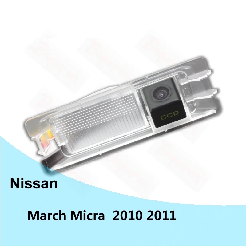 

Boхотел для Nissan March Micra камера заднего вида Автомобильная заднего хода парковочная камера водонепроницаемая HD ccd с ночным видением