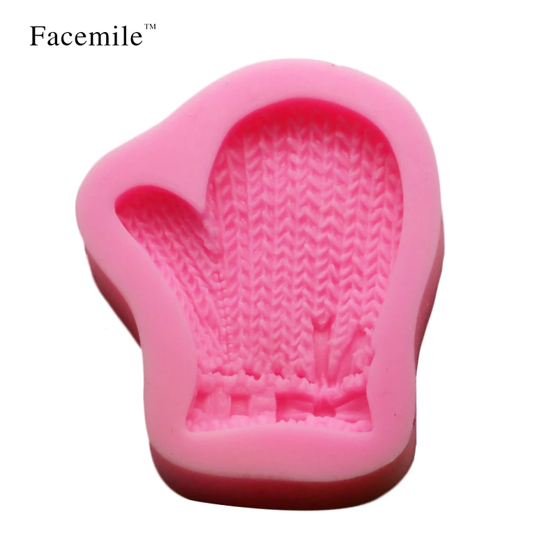 Рождественская форма для мыла в форме перчатки сахарное ремесло украшение торта