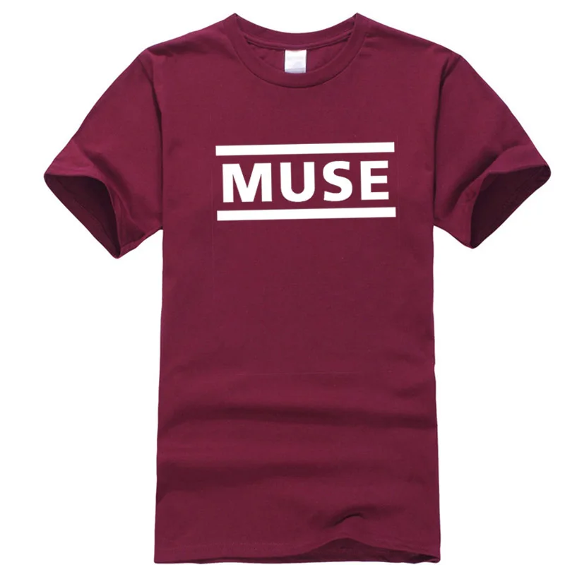 Хлопок, высокое качество, футболка с буквенным принтом, muse Rock Band, футболка с коротким рукавом и круглым вырезом, хип-хоп топы, harajuku, мужская рубашка - Цвет: LS 1