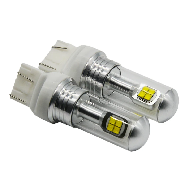 car signal lights 7443/3157 1157 Super Bright 40W LED auto brake fog lamp daytime running light stop bulbs 12V | Автомобили и