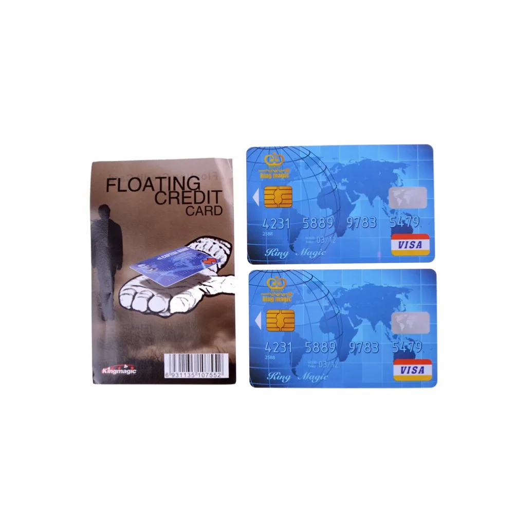 2 шт. кредитные карты и 1 шт.|floating credit card|magic accessoriesmagic tricks |