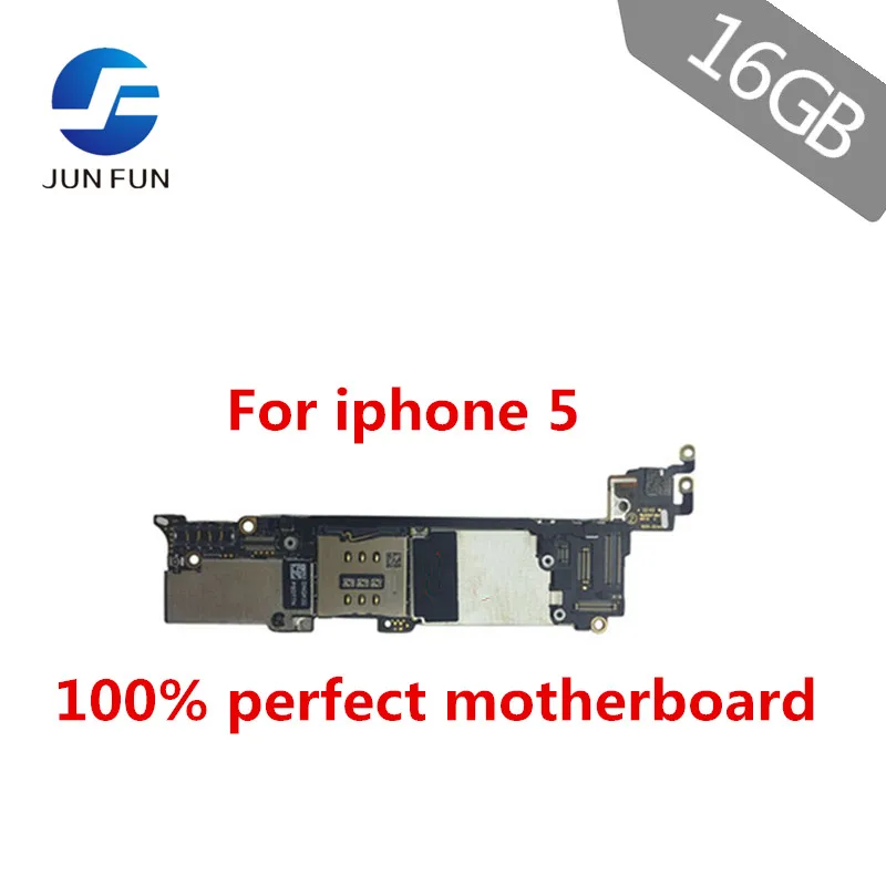 JUN FAN для iPhone 5 16 Gb Материнская плата версия разблокированная материнская с IOS