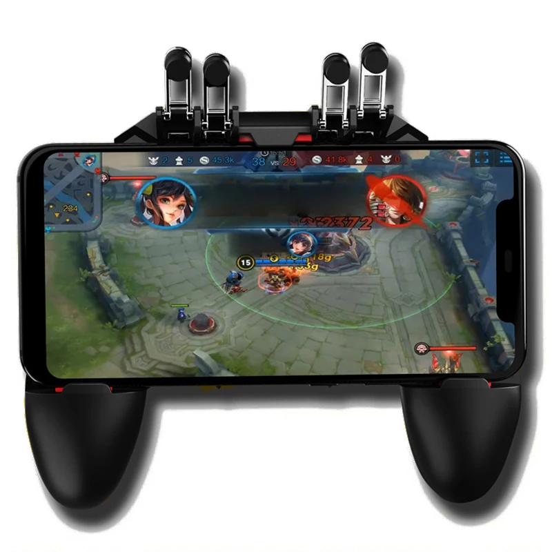 PUBG мобильный игровой контроллер Джойстик триггеры стрельба бесплатно огонь для